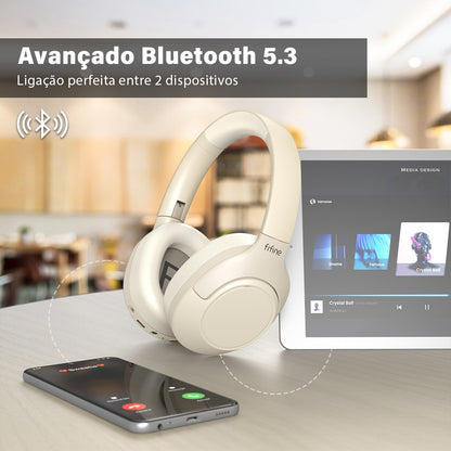 Fones de ouvido sem fio Bluetooth FIFINE 65H-X3