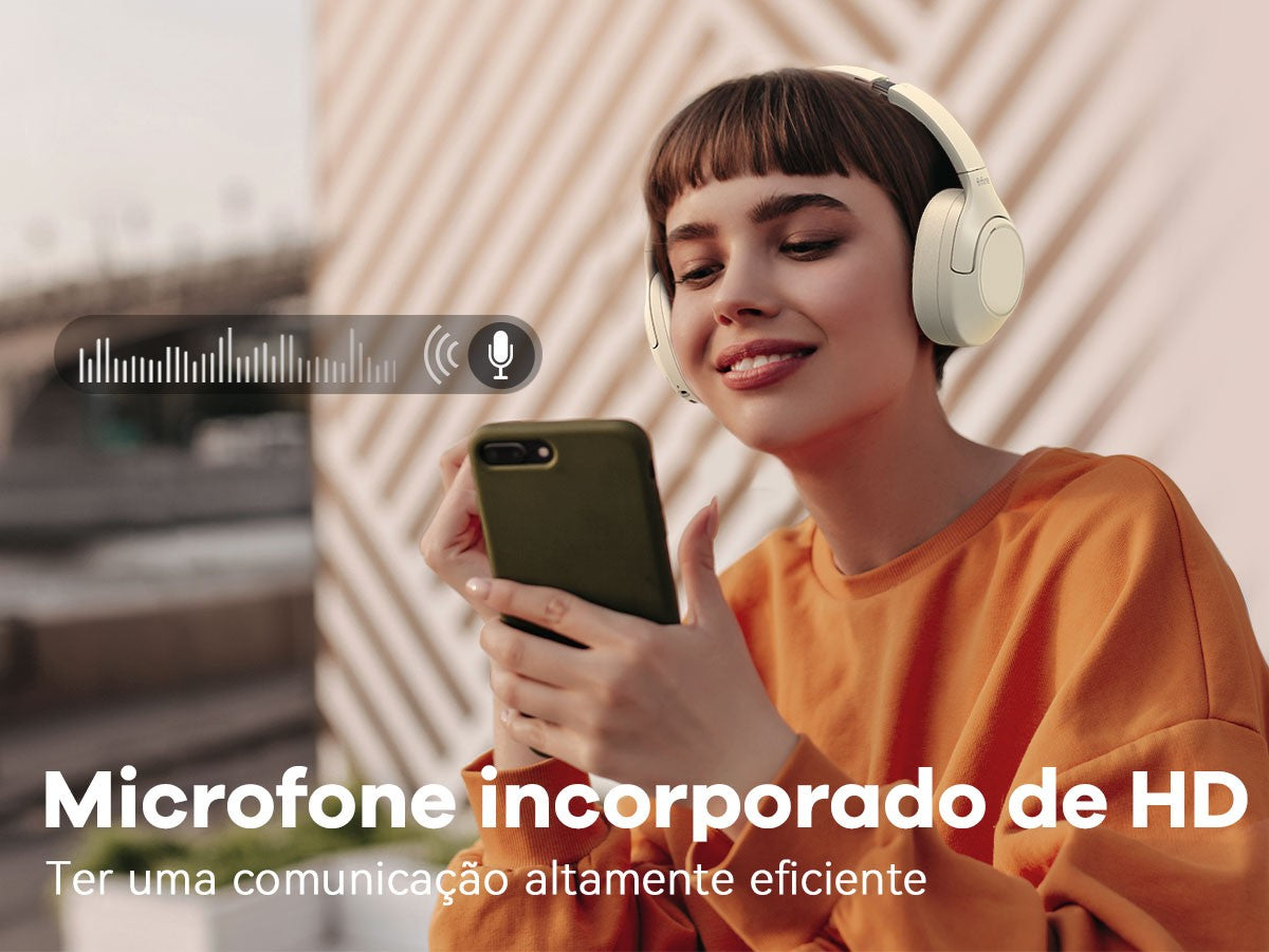 Fones de ouvido sem fio Bluetooth FIFINE 65H-X3