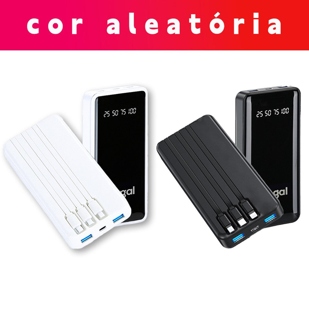 Power Bank 20.000mAh Premium com Lanterna LED