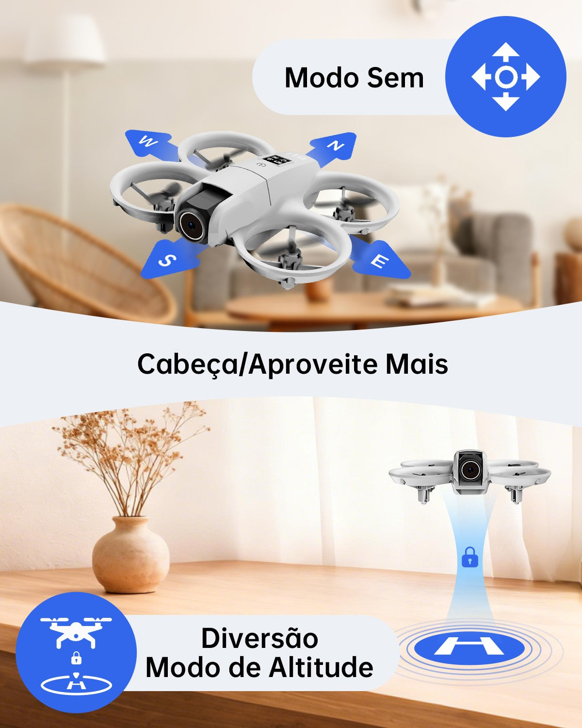 Drone Profissional com Câmera