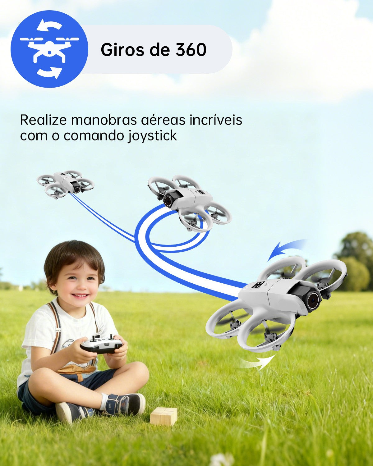 Drone Profissional com Câmera