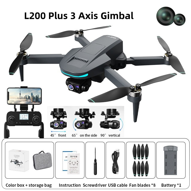 Drone GPS L200 Plus 4K Profissional