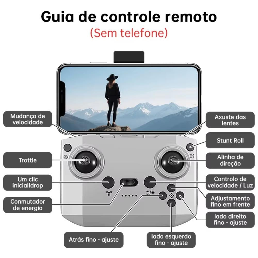 Drone Profissional com Câmera