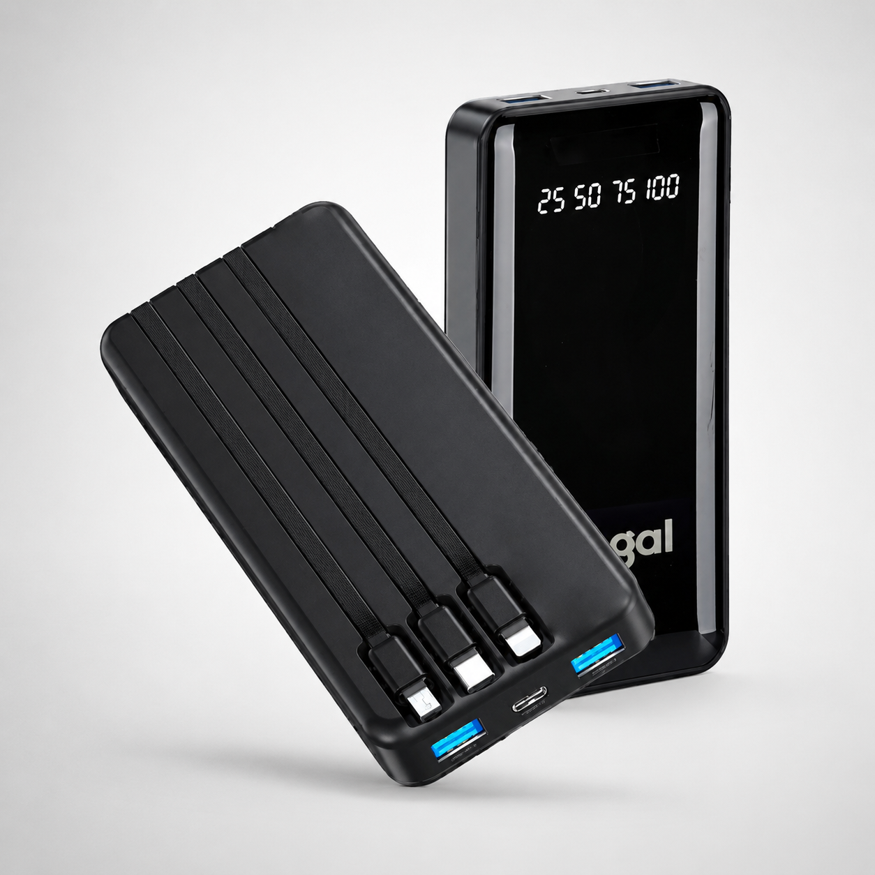 Power Bank 20.000mAh Premium com Lanterna LED
